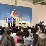 Intervention de notre élève lors de la cérémonie de clôture